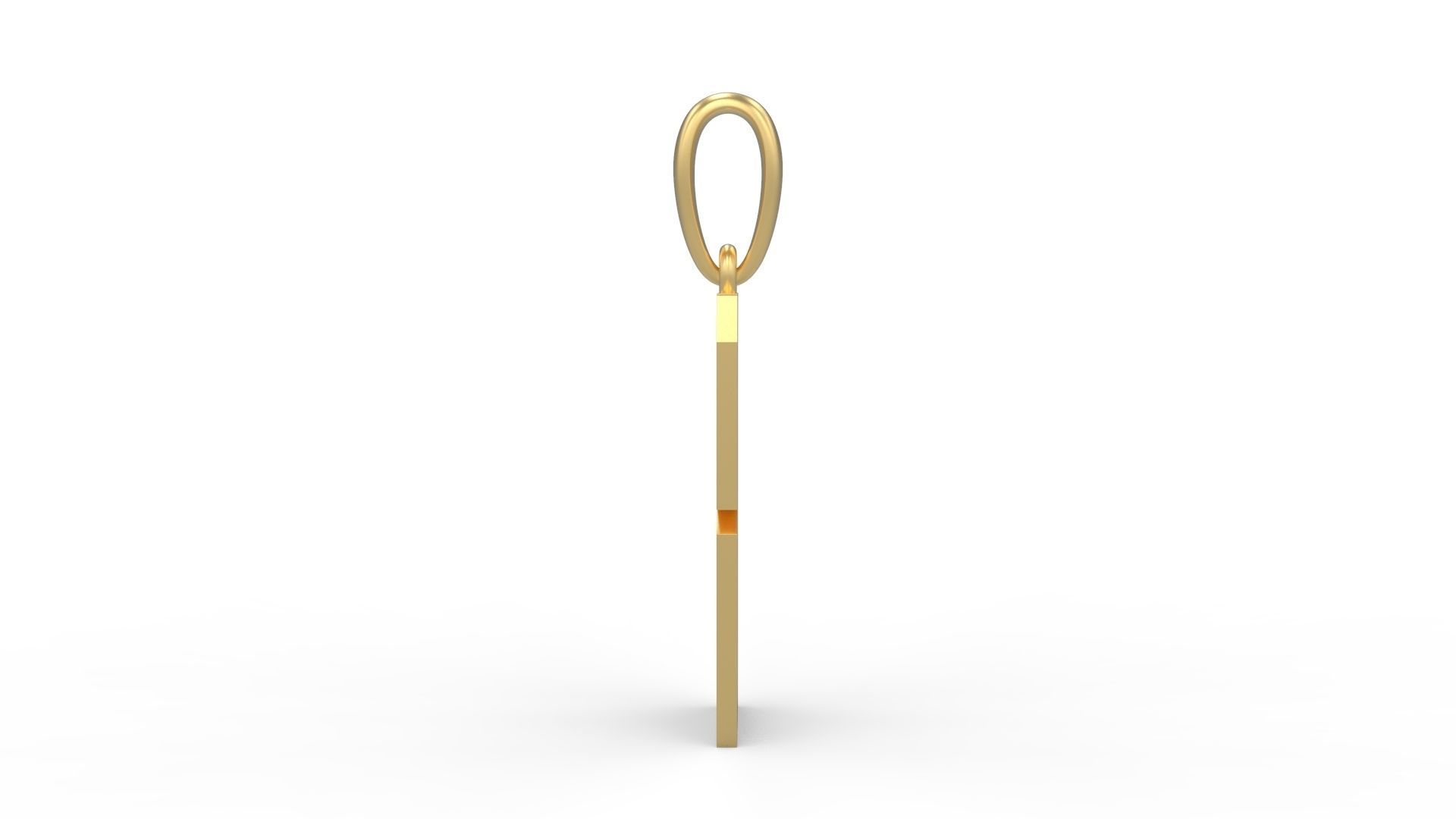 Initial Letters Pendant Muntela B 3D print model_2