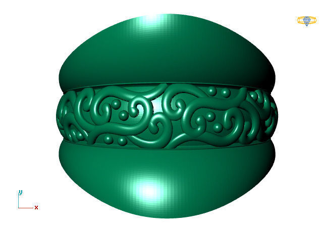 Women Plain Ring STL Models Womens Ring 3dmodels 3D print model 3D print model_2