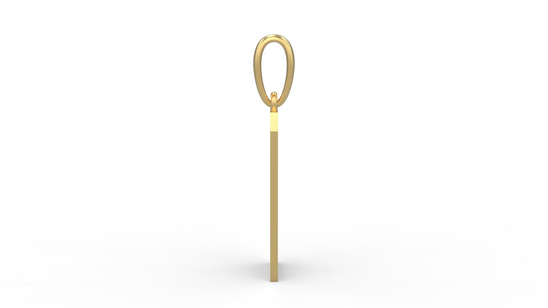 Initial Letters Pendant Muntela O 3D print model_2