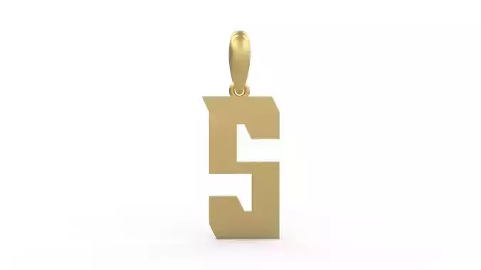 Initial Letters Pendant Muntela S