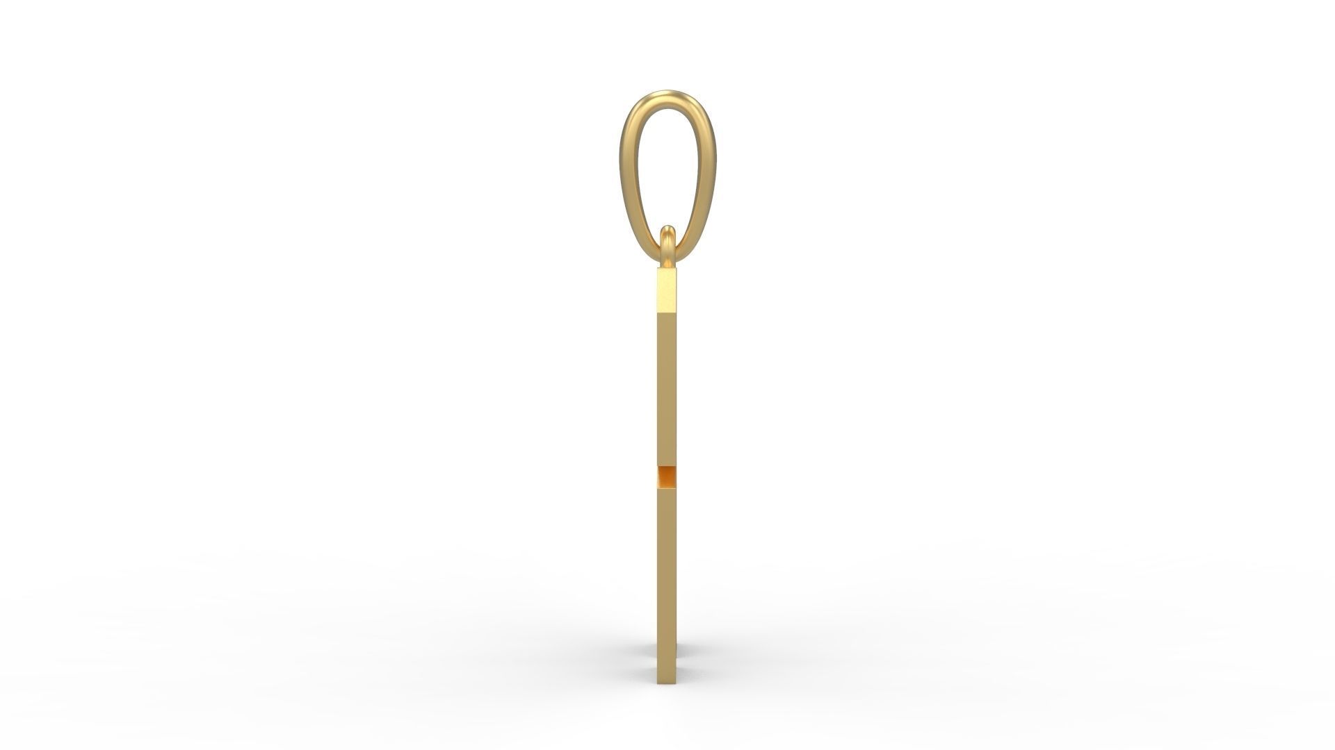 Initial Letters Pendant Muntela X 3D print model_2