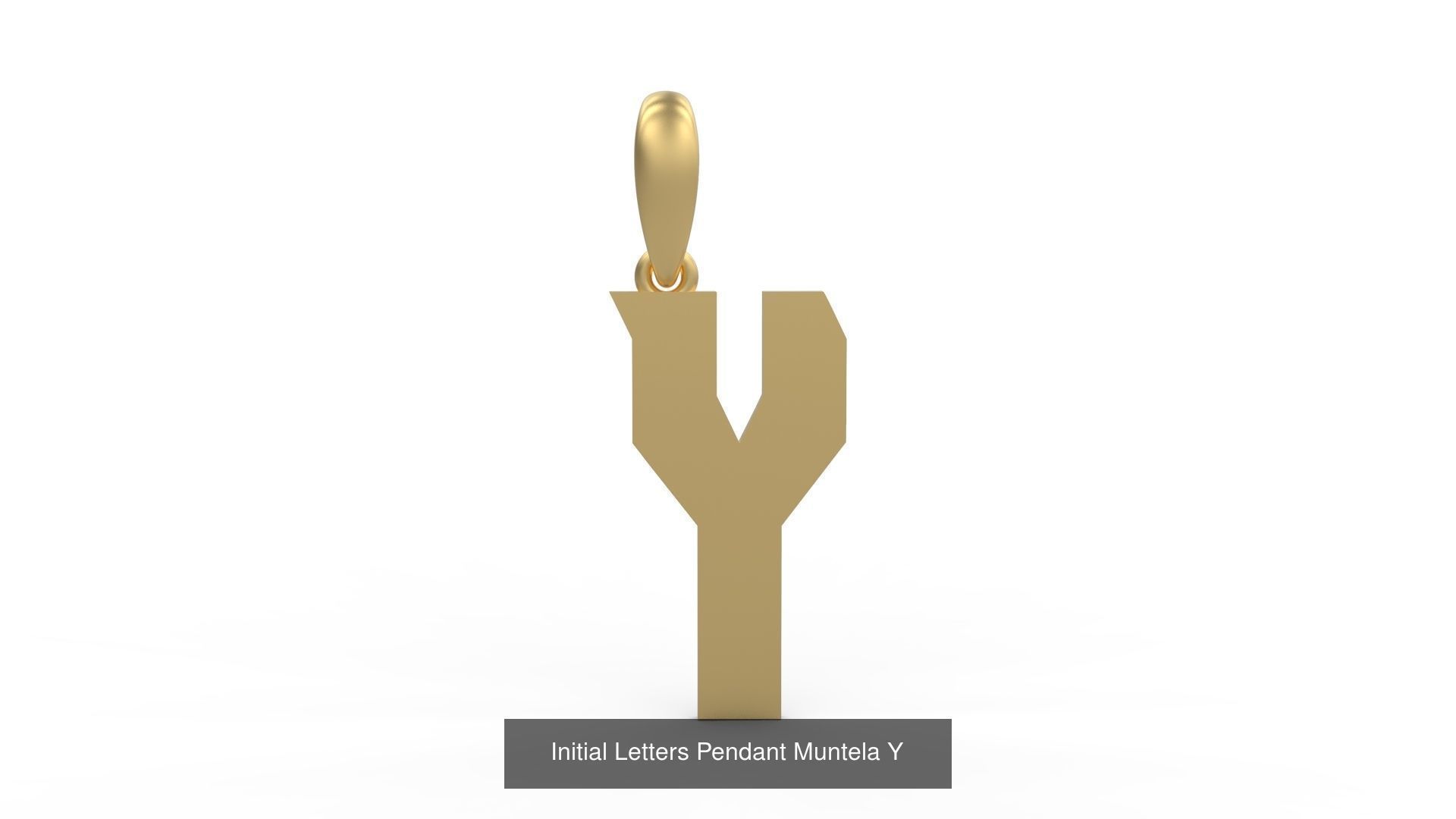 Initial Letters Pendant Alphabets Muntela 3D Model Collection_27
