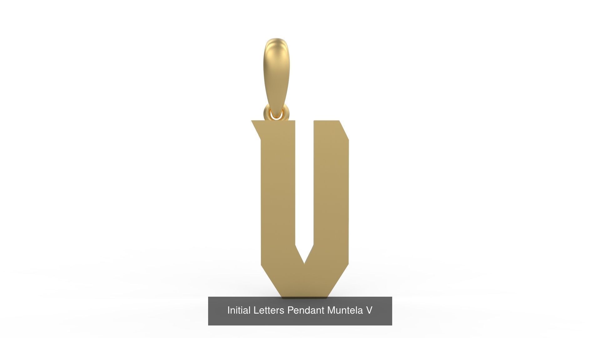 Initial Letters Pendant Alphabets Muntela 3D Model Collection_24