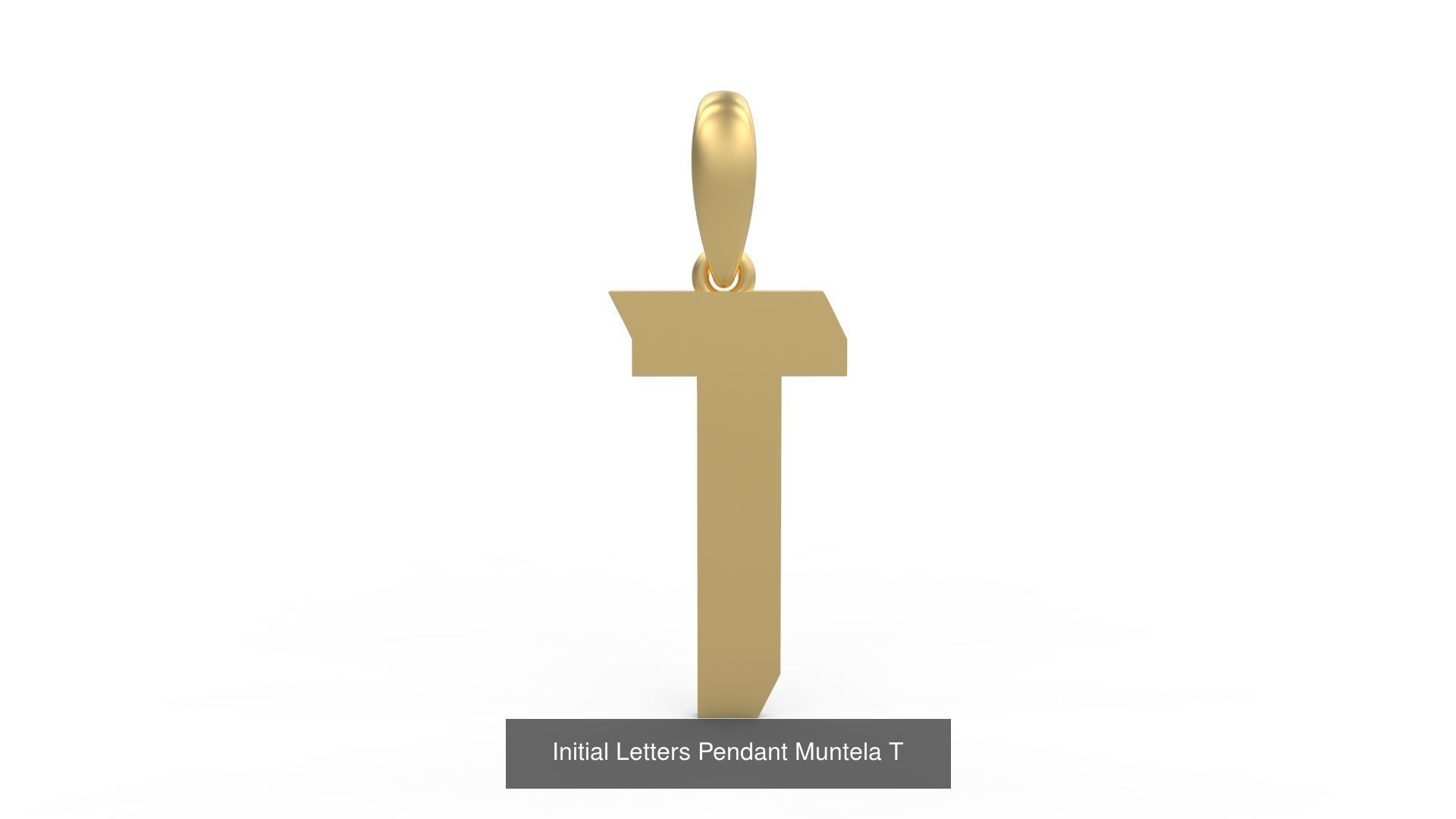 Initial Letters Pendant Alphabets Muntela 3D Model Collection_22