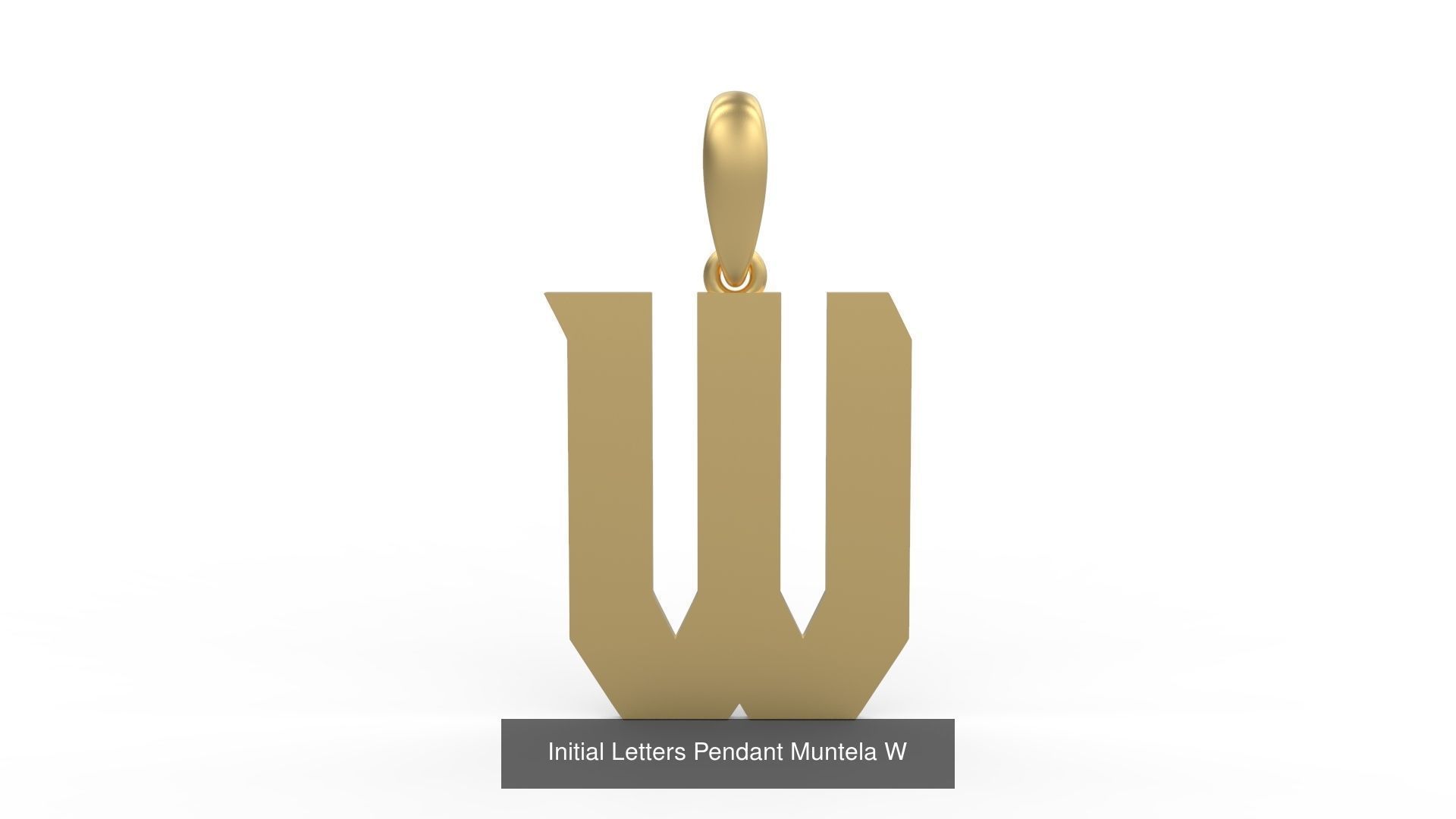 Initial Letters Pendant Alphabets Muntela 3D Model Collection_25