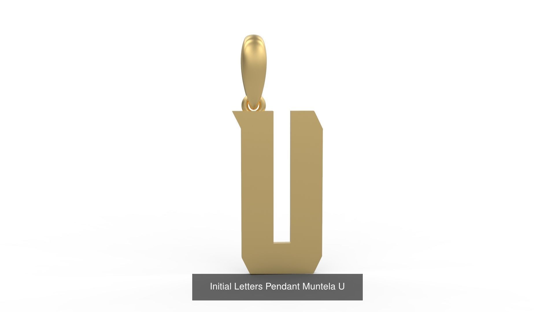 Initial Letters Pendant Alphabets Muntela 3D Model Collection_23