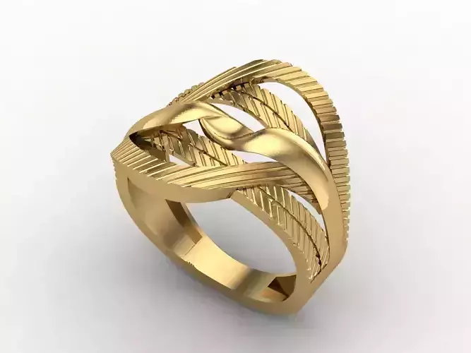 Women Plain Ring STL Models Womens Ring 3dmodels 3D print model