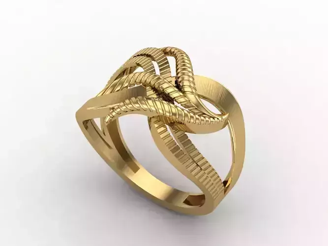 Women Plain Ring STL Models Womens Ring 3dmodels 3D print model