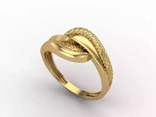 Women Plain Ring STL Models Womens Ring 3dmodels 3D print model