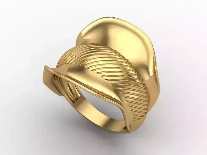 Women Plain Ring STL Models Womens Ring 3dmodels 3D print model