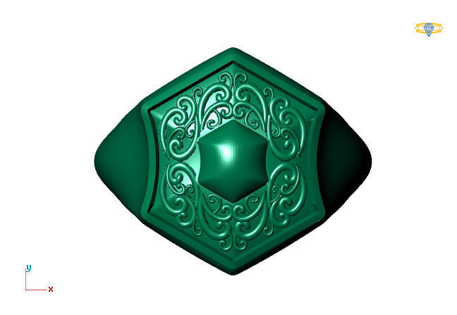 Women Plain Ring STL Models Womens Ring 3dmodels 3D print model 3D print model_2