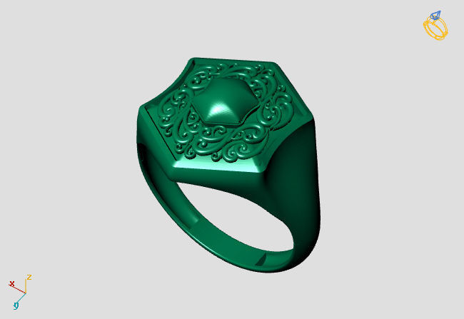Women Plain Ring STL Models Womens Ring 3dmodels 3D print model 3D print model_1