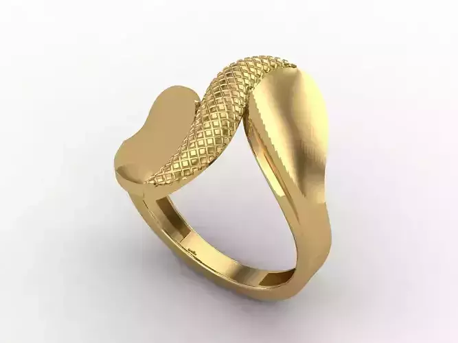 Women Plain Ring STL Models Womens Ring 3dmodels 3D print model