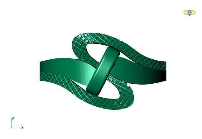 Women Plain Ring STL Models Womens Ring 3dmodels 3D print model 3D print model_2