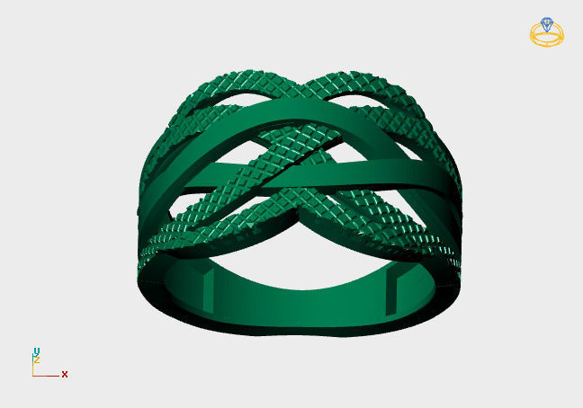 Women Plain Ring STL Models Womens Ring 3dmodels 3D print model 3D print model_3