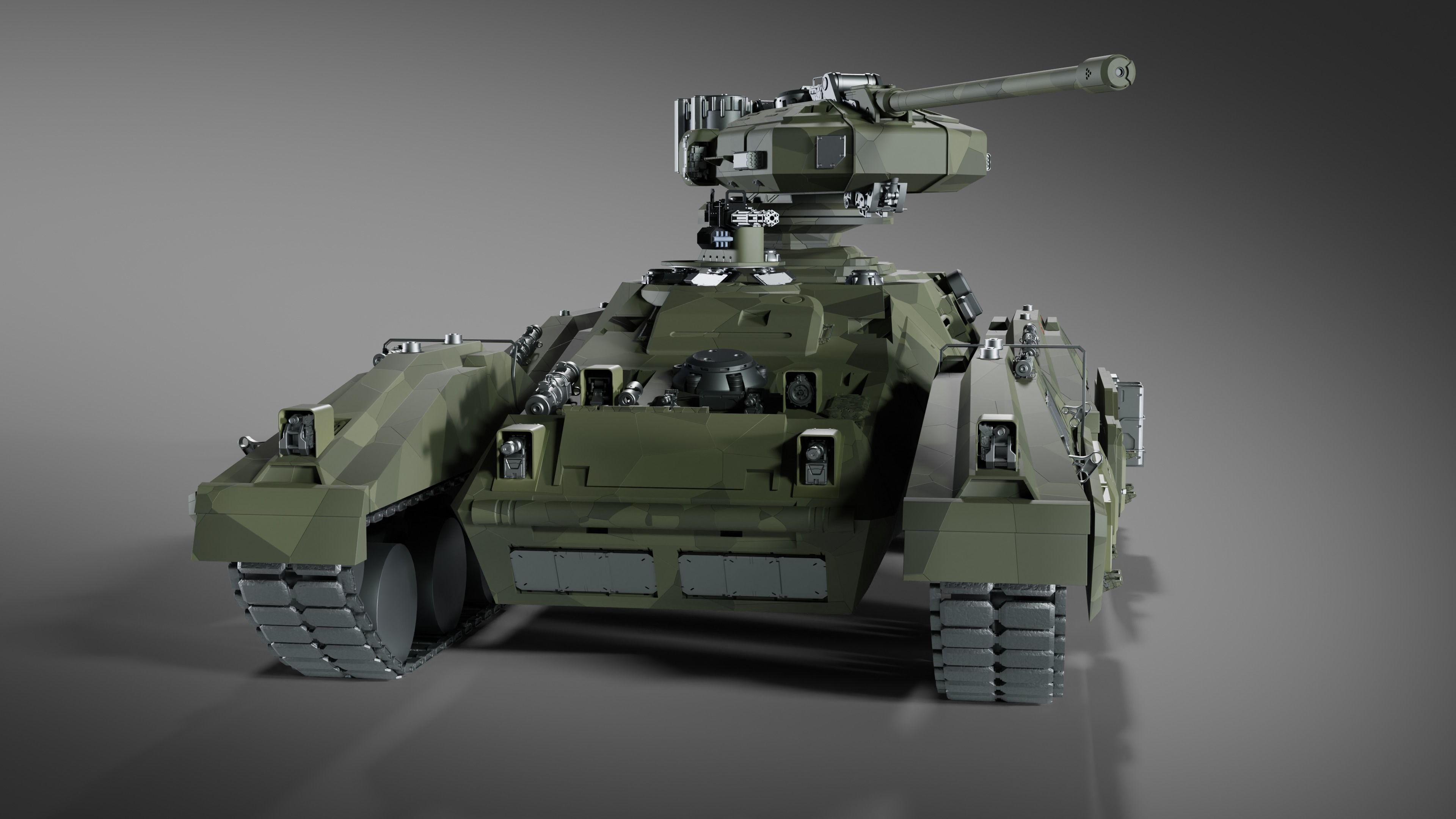 Sci-Fi Tank - Halo Scorpion Free 3D model_3