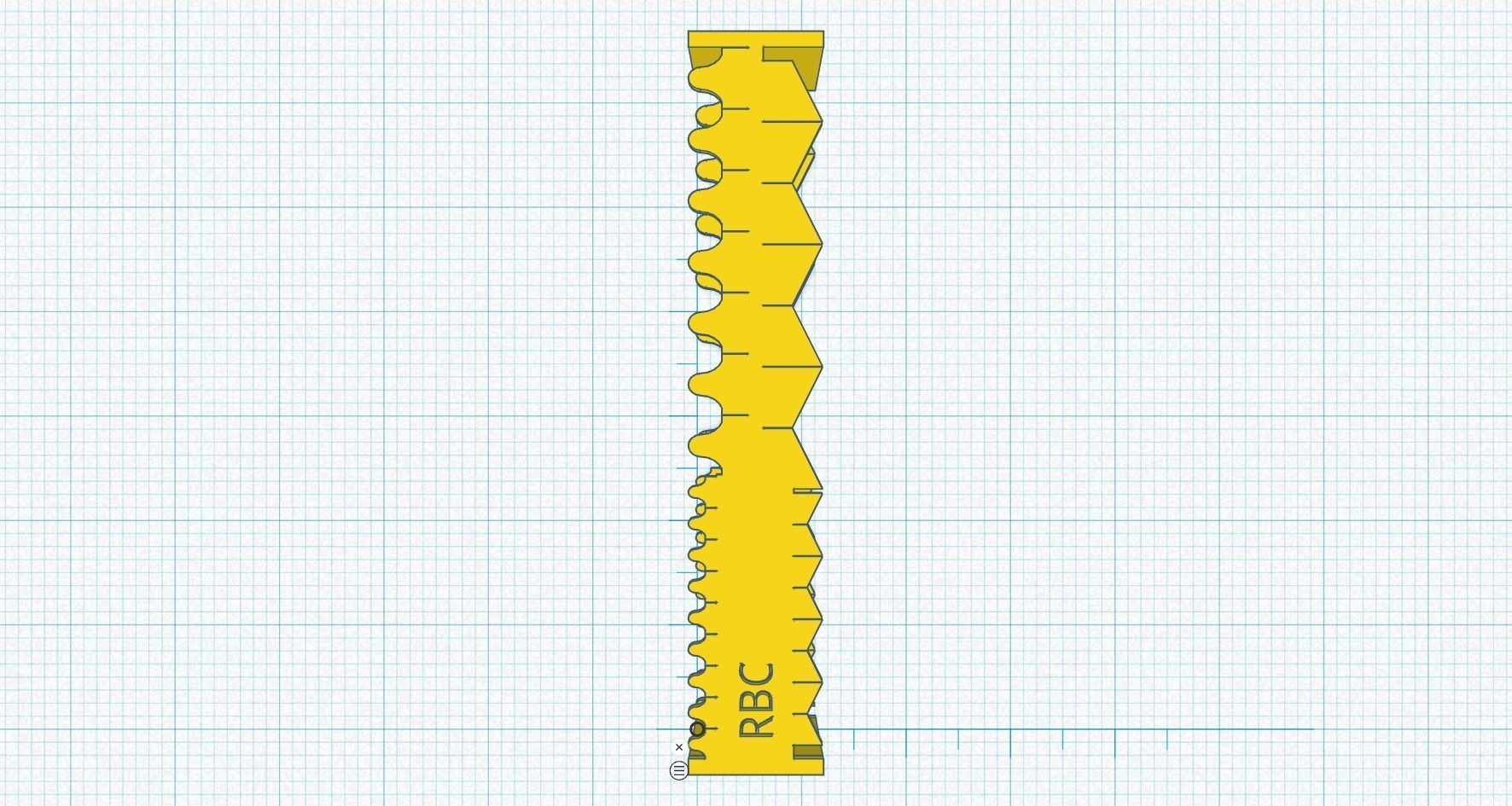 41-44 Diagonal and Bellcurve 3D print model_2