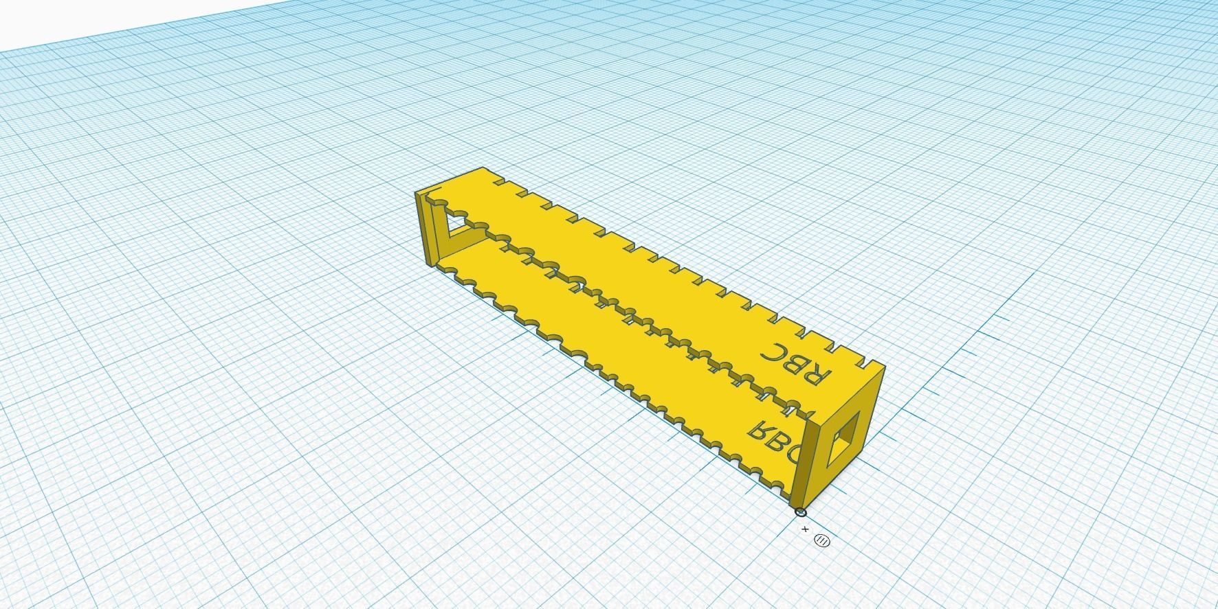 25-28 Semicircle and Gaptooth 3D print model_1