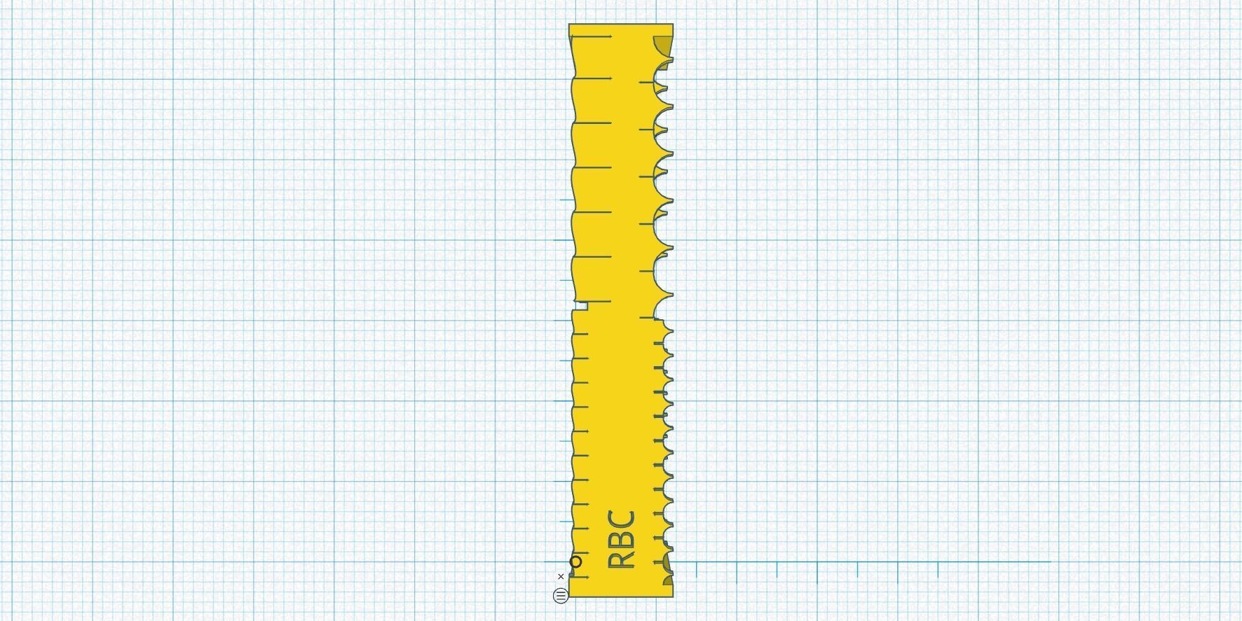 37-40 Arrow and Wave 3D print model_1