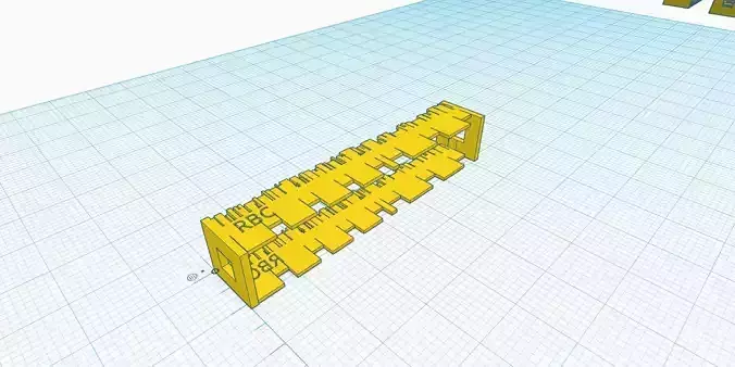 05-08 Irregular and Alternating Squares Free 3D print model