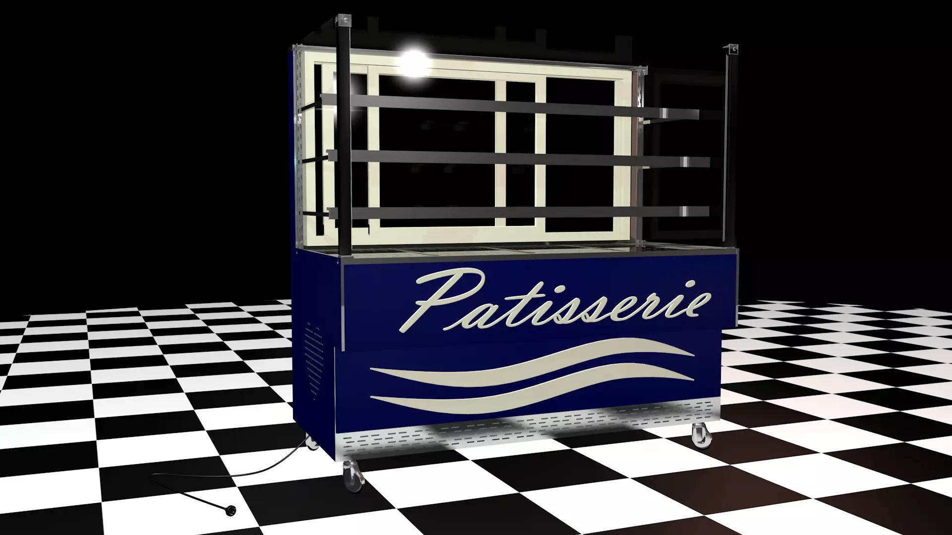 display Fridge 3D model