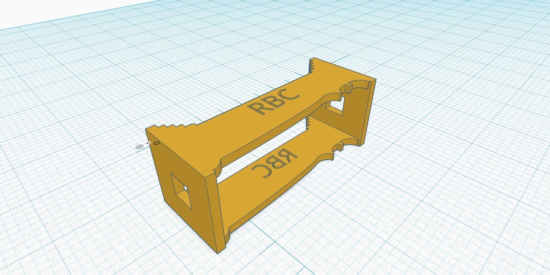 Pillars Q-R 3D print model_1