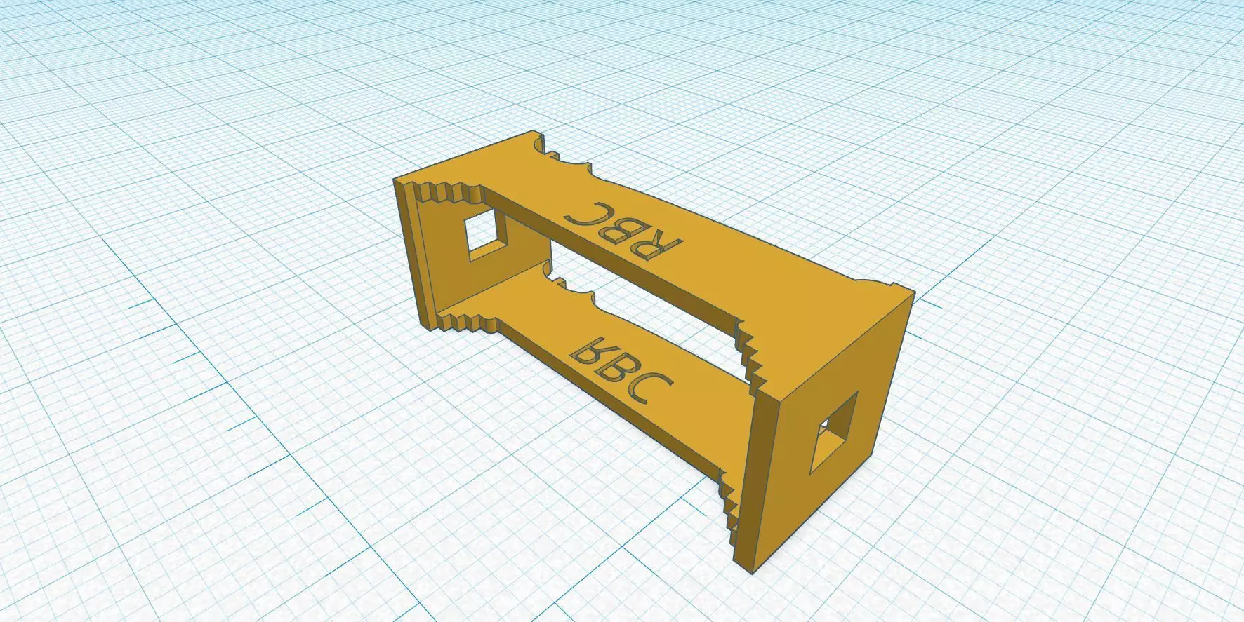 Pillars Q-R 3D print model_0