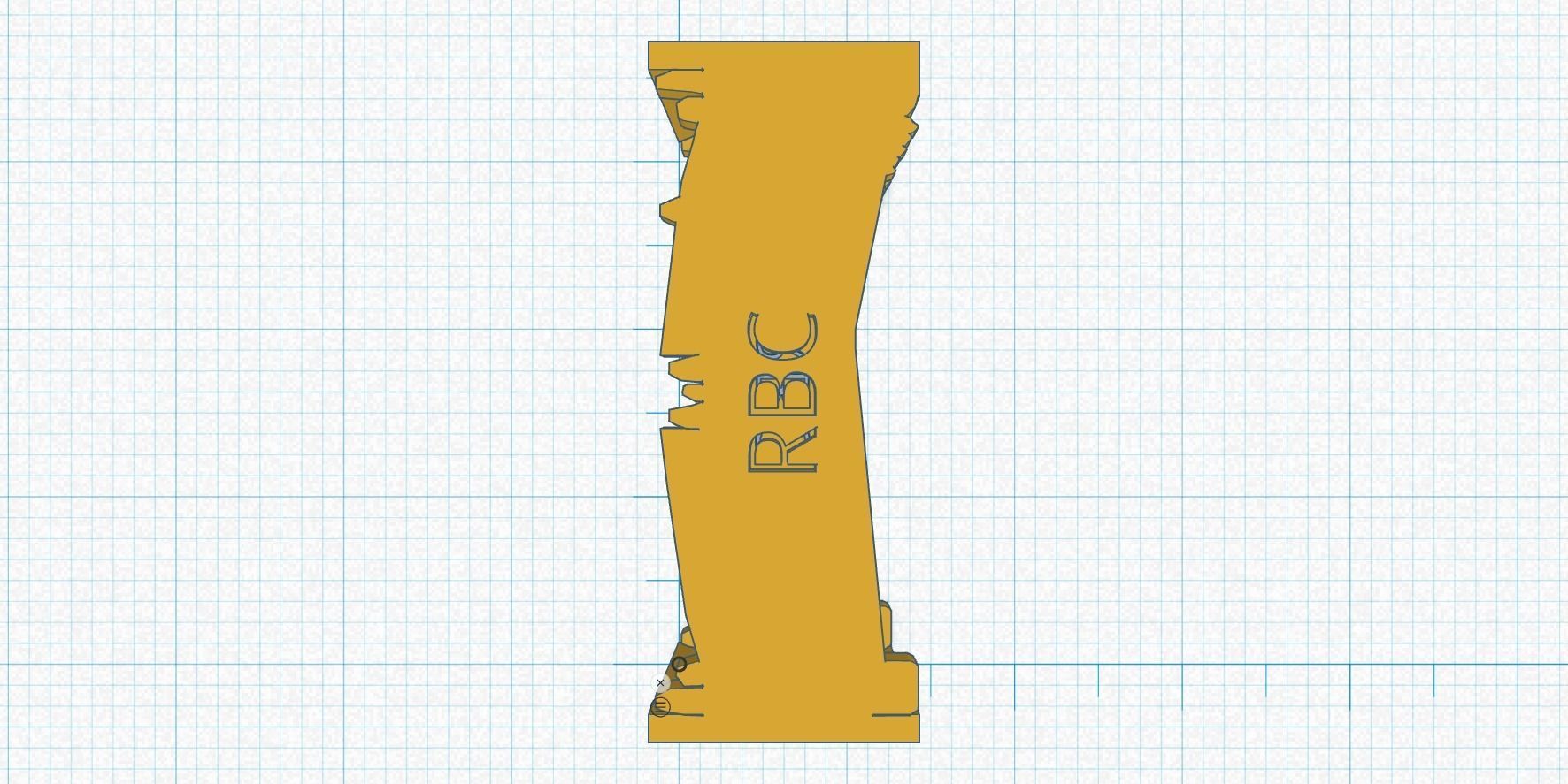 Pillars C-D Free 3D print model_2