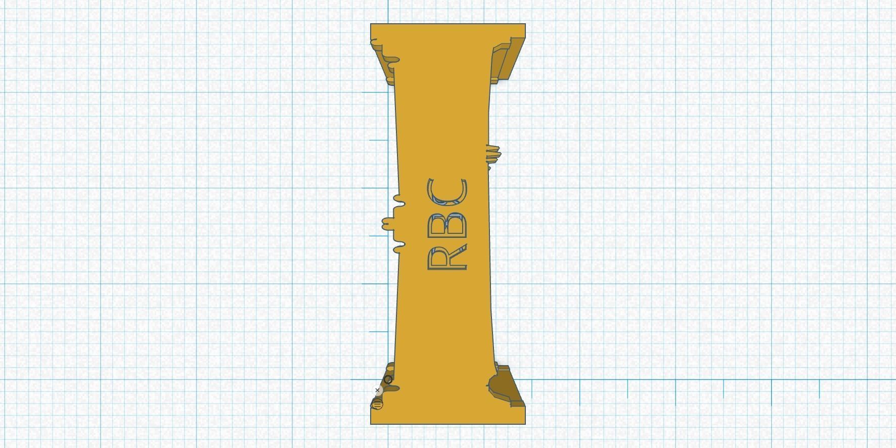 Pillars A-B wooden bench Free 3D print model_2