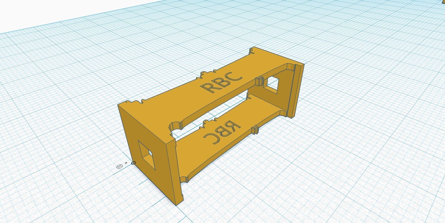 Pillars A-B wooden bench Free 3D print model_1