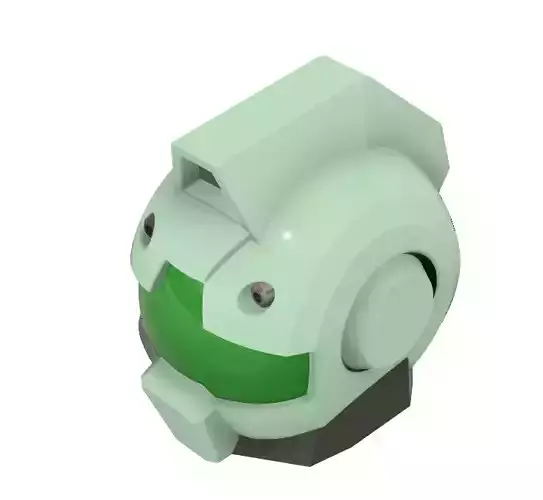 gundam gm head paperweight 3d printing models