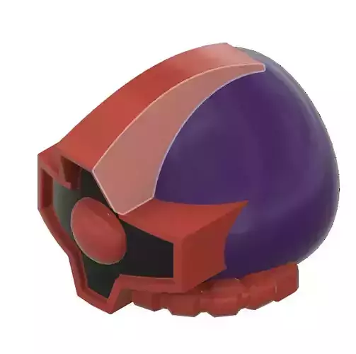 gundam dom head paperweight 3d printing models