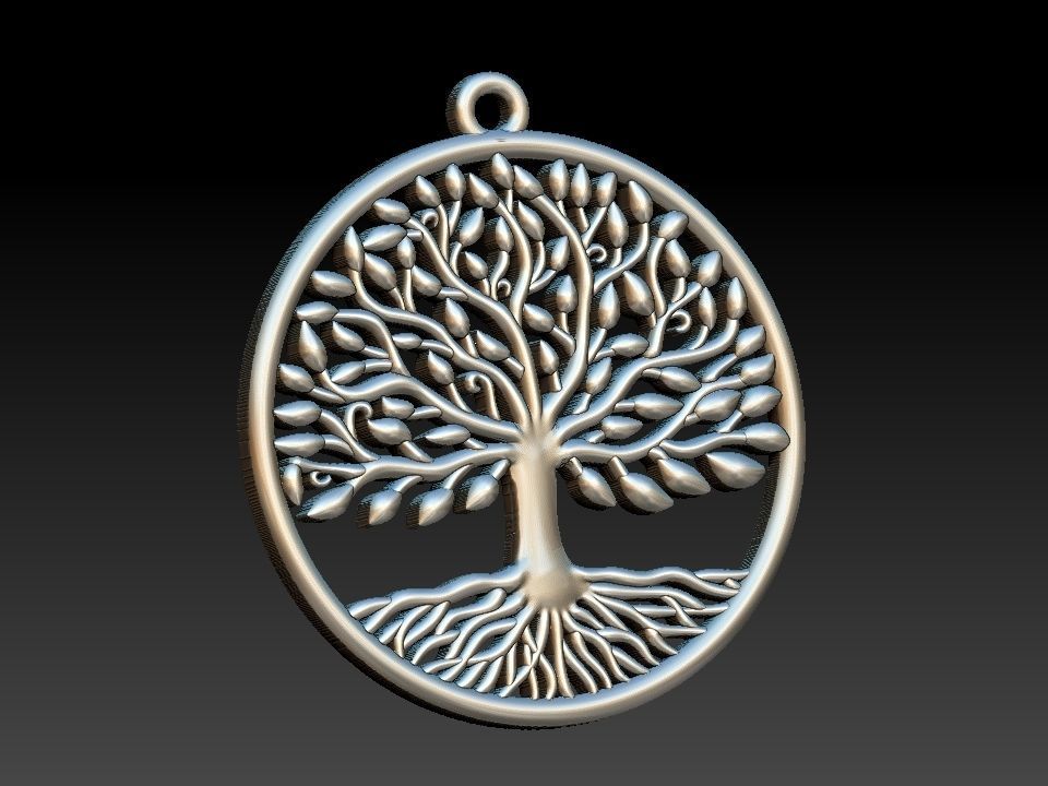 Tree of Life Arvore da Vida 3D print model_8