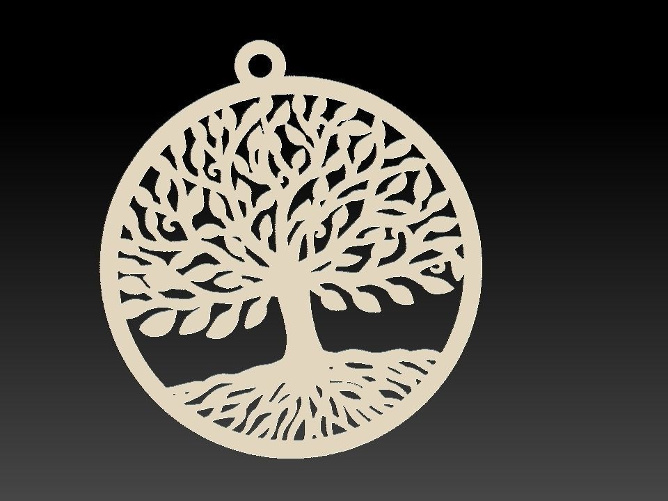 Tree of Life Arvore da Vida 3D print model_5