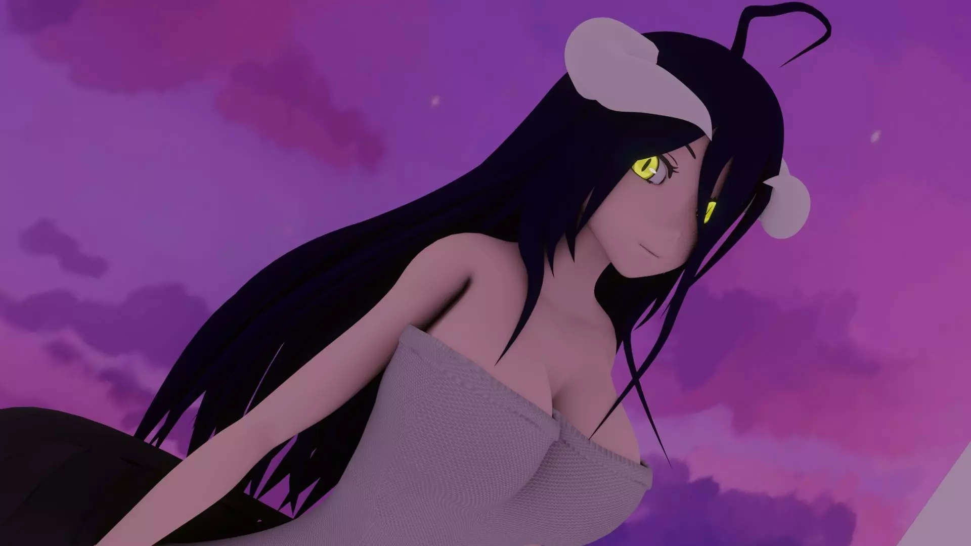 Albedo Overlord Version 2 Mesh 3D model_0