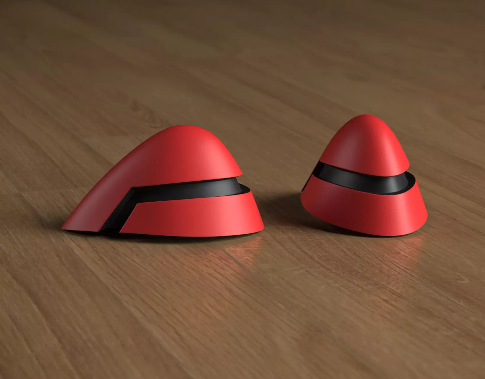 Asuka hair clips 3D print model_0