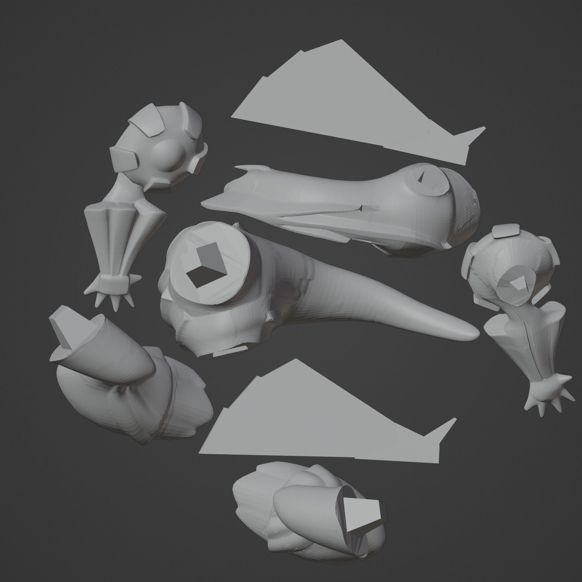 Pokemon Palkia 3D print model_6