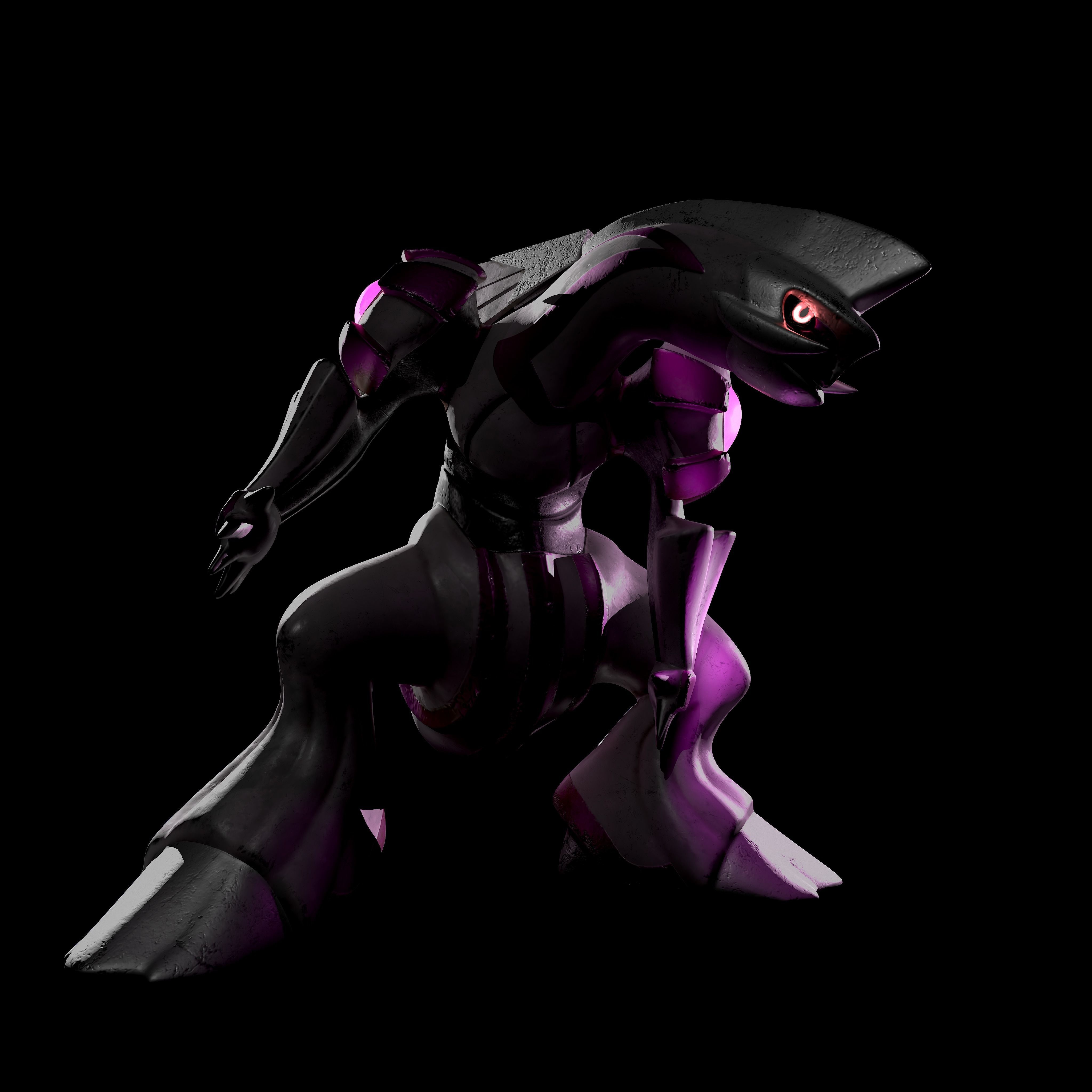 Pokemon Palkia 3D print model_2