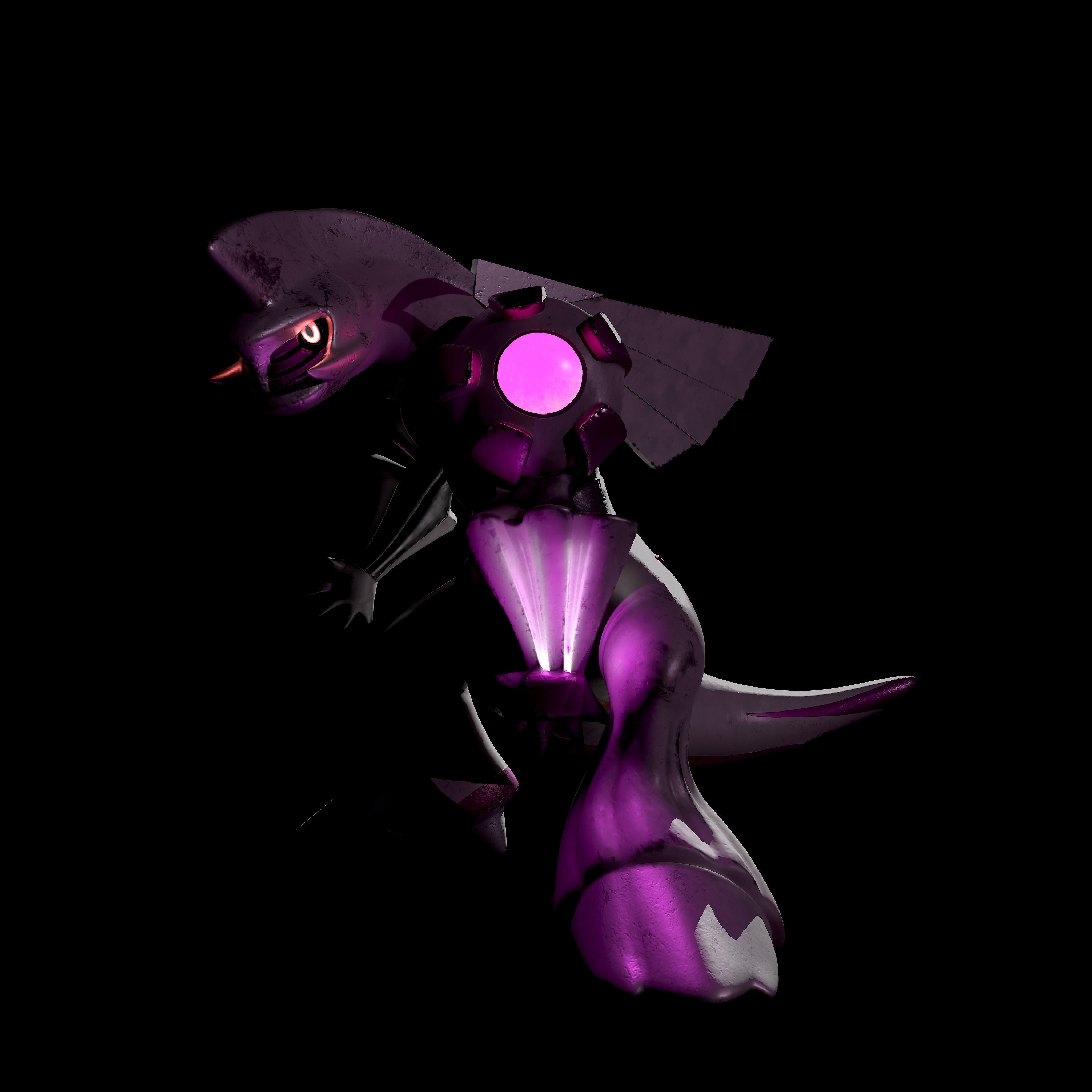 Pokemon Palkia 3D print model_1