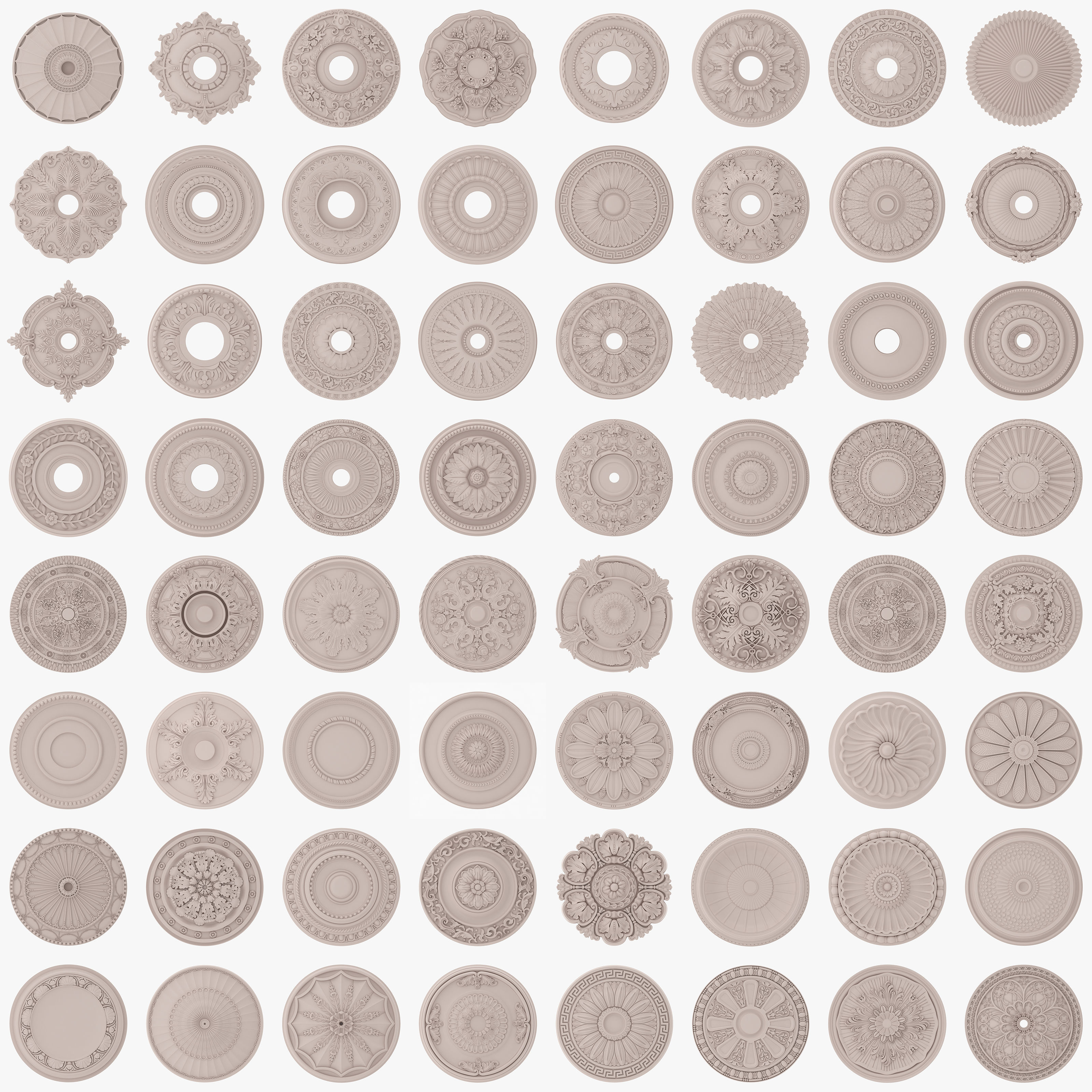 64 Classic Kitbash Vol 3 3D model_1