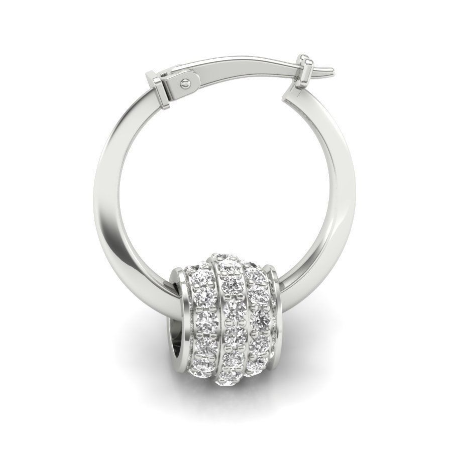 Fancy Earring 3D print model_13