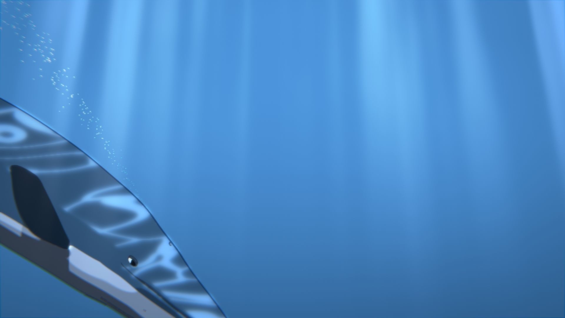 For Anime - Simple Blue Whale 3D model_28