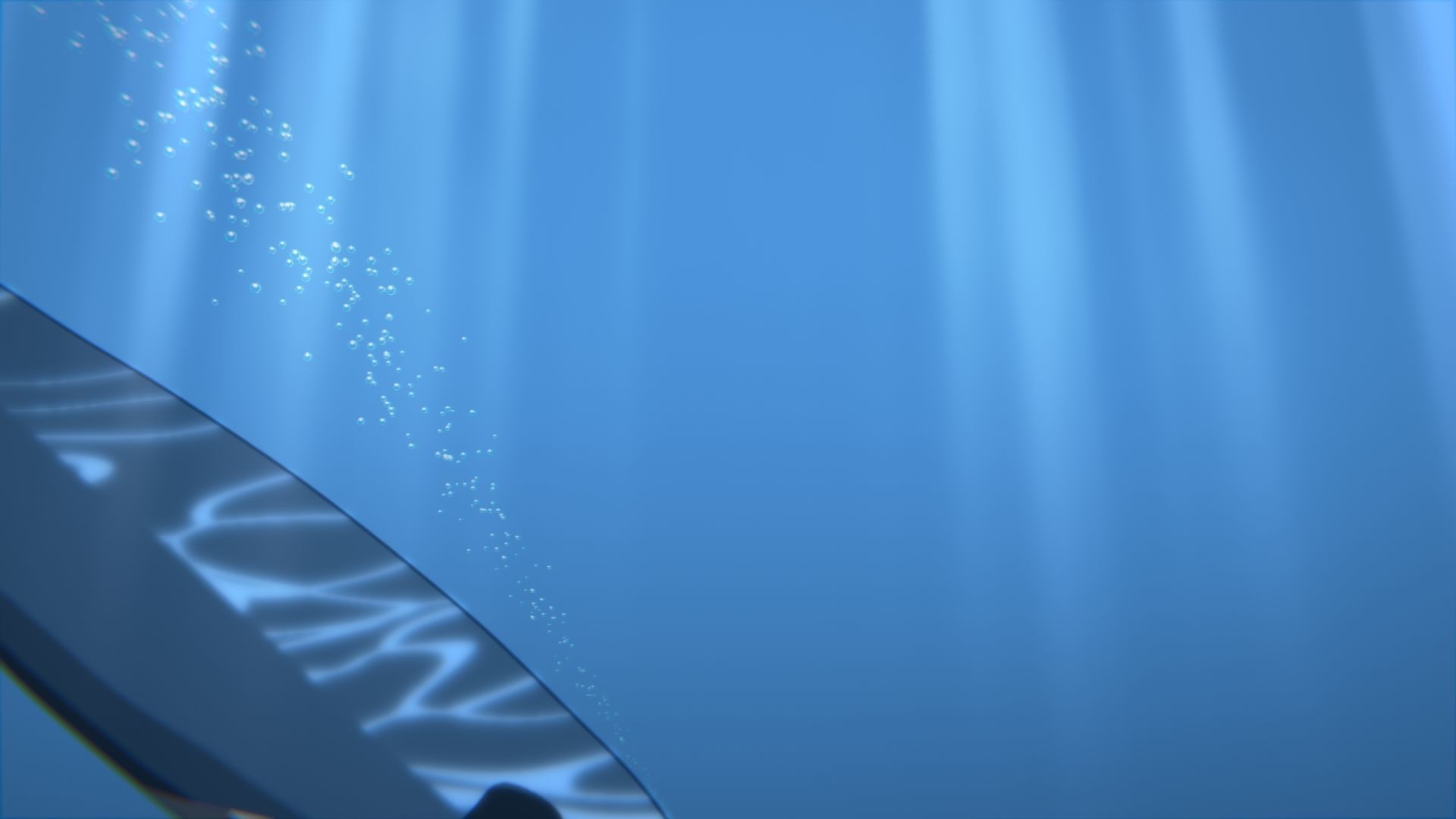 For Anime - Simple Blue Whale 3D model_30