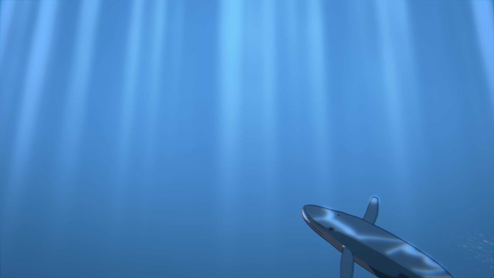 For Anime - Simple Blue Whale 3D model_35