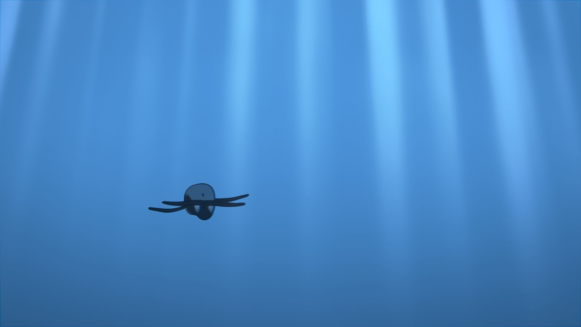 For Anime - Simple Blue Whale 3D model_42