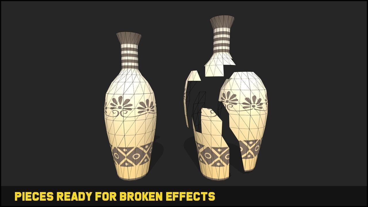 Shooting Target Assets Mega Bundle Low-poly 3D model_11