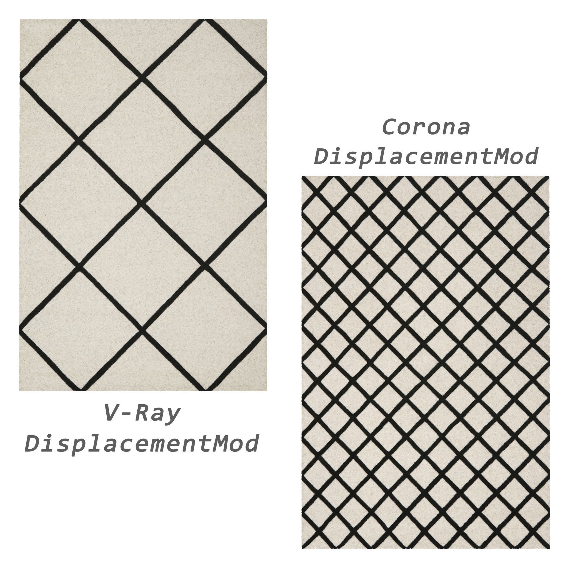 Rugs No 555 Low-poly 3D model_2