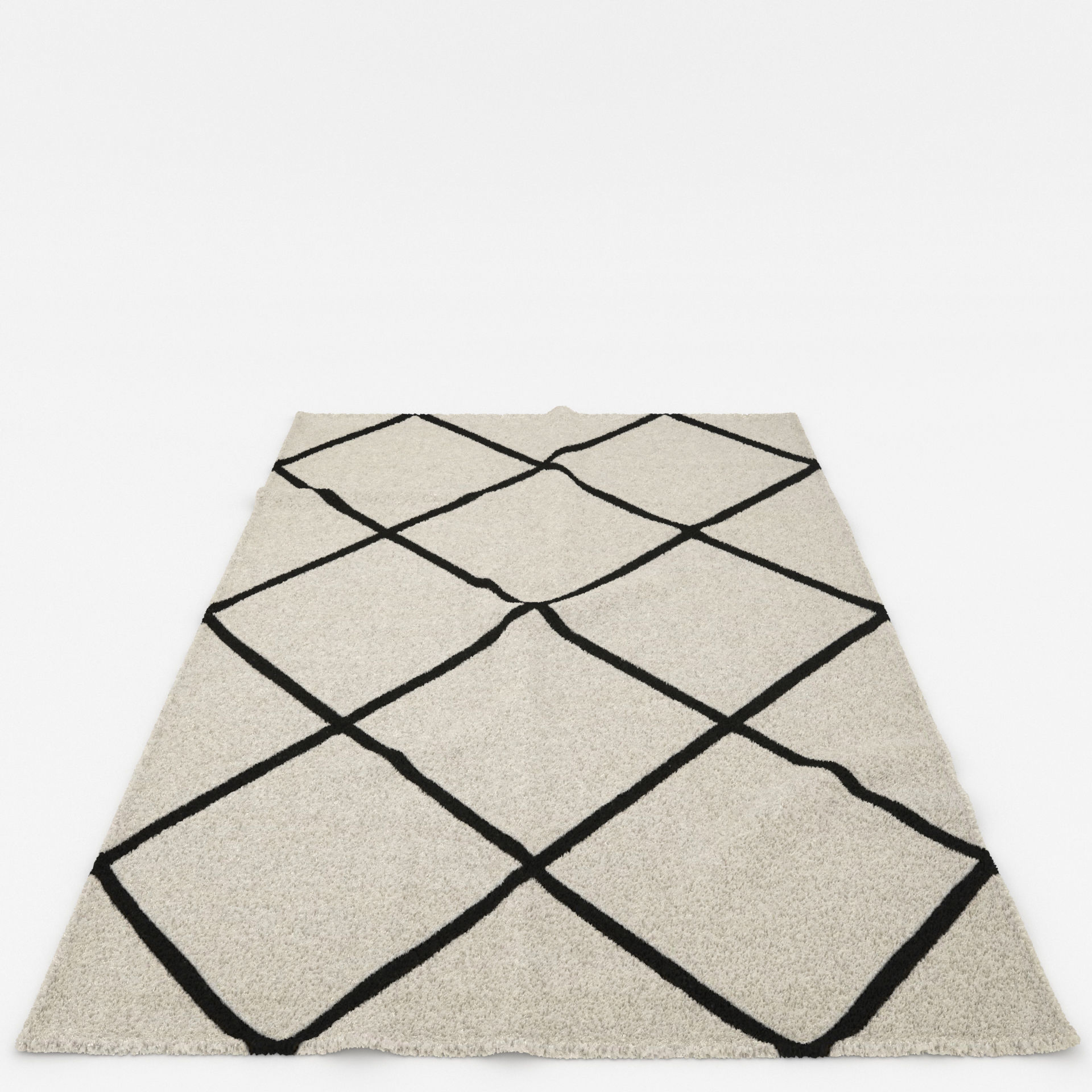Rugs No 555 Low-poly 3D model_5