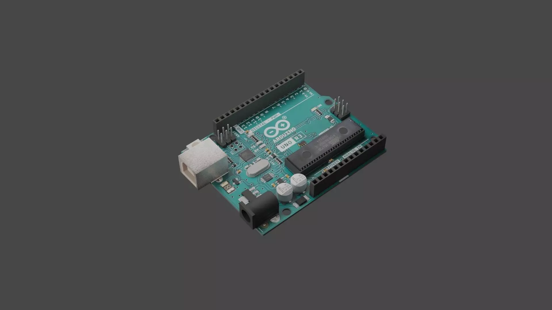 Arduino uno 3D model_0