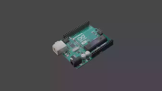 Arduino uno 3D model